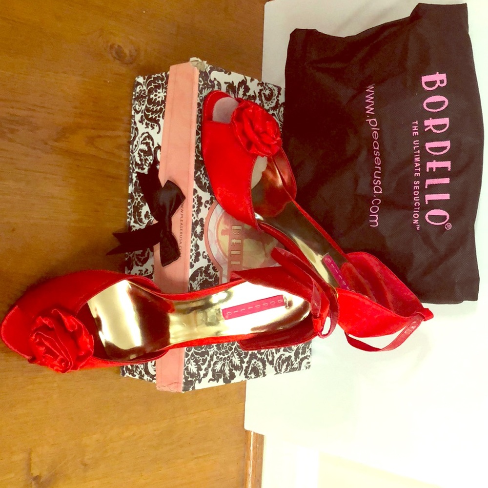 Red shoes